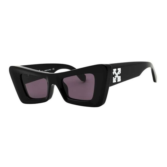 Off-White Womens/Ladies Accra Thick Sunglasses / Black